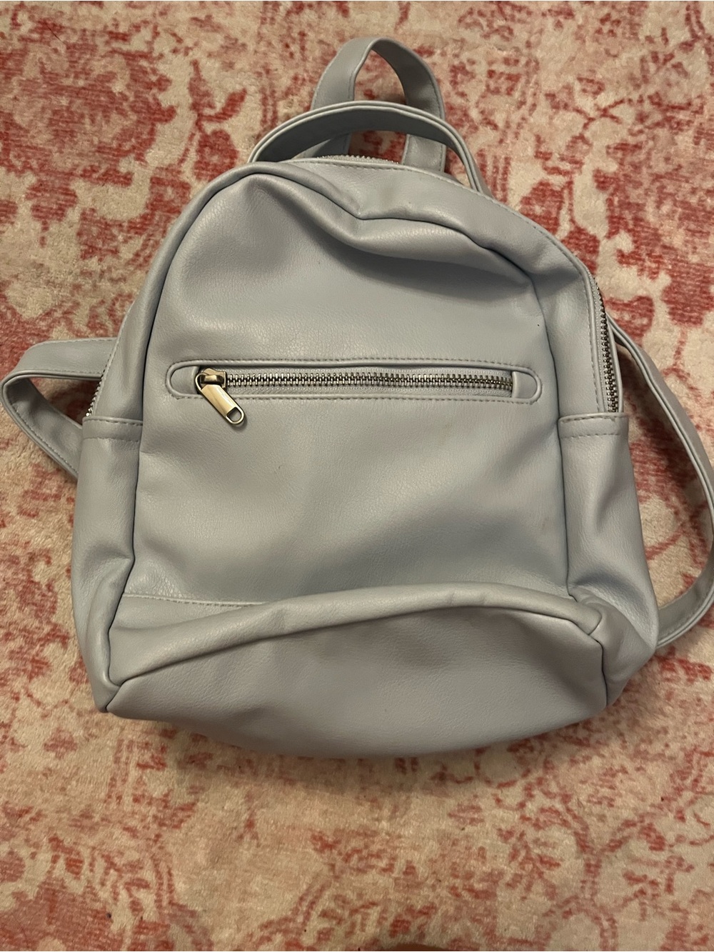Light Gray Women’s Mini Backpack - Unbranded